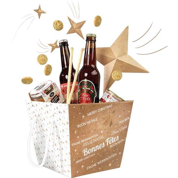 Image du produit Corbeille carton 