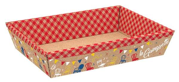 Image du produit Corbeille carton 