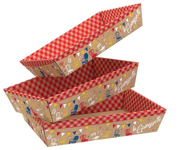 Image du produit Corbeille carton 