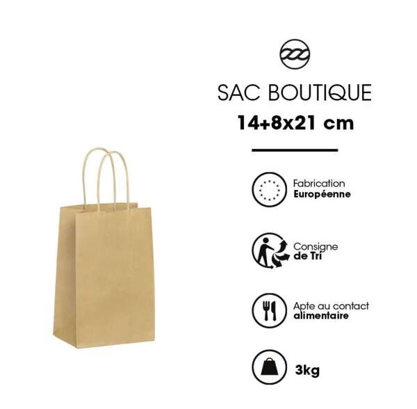 Image du produit Sacs kraft brun Vrac