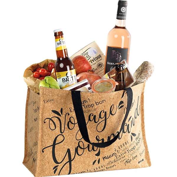Image du produit Sac isotherme liège décor 