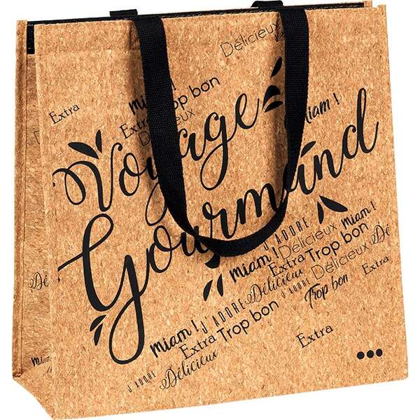 Image du produit Sac isotherme liège décor 