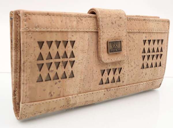 Image du produit Portefeuille en liège beige 