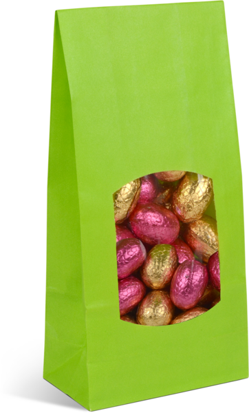 Image du produit Sac fond sos avec fenêtre Vert