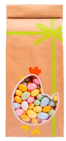 Image du produit 50 Sachet Sos Papier Kraft Poules