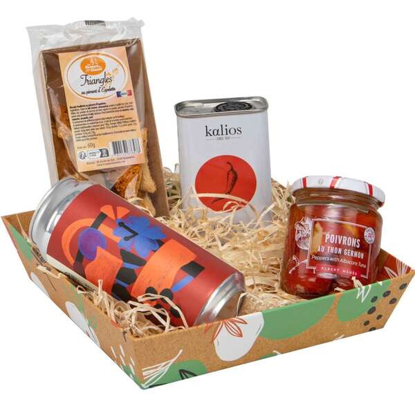 Image du produit Corbeille Carton Carree 