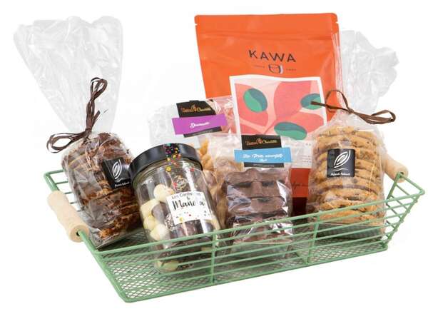 Image du produit Corbeille Metal Rectangulaire Vert 