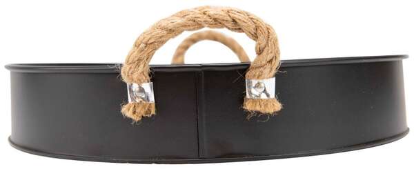 Image du produit Plateau Métal Rond Noir 