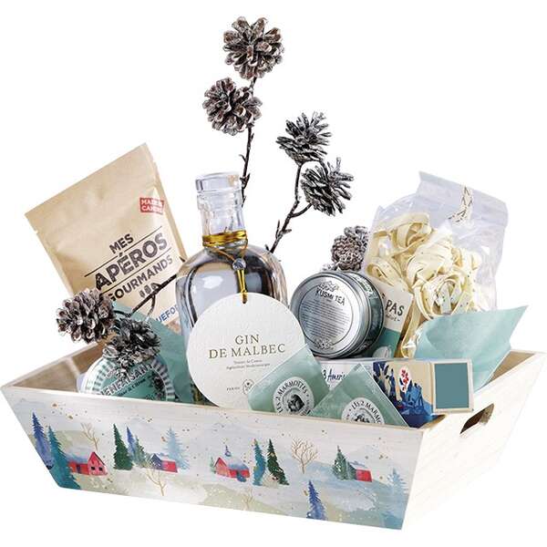 Image du produit Corbeille Bois Rectangle collection 