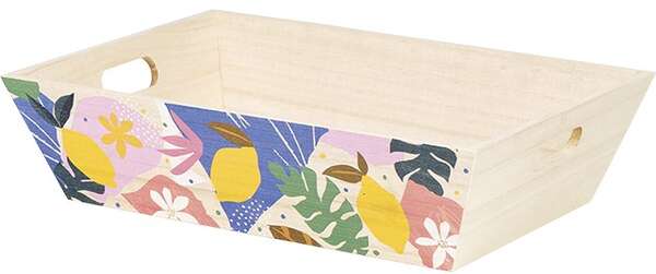 Image du produit Corbeille Bois Rectangle  