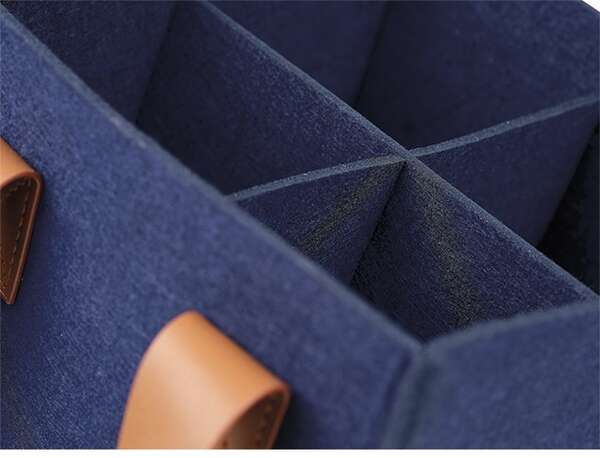 Image du produit Sac feutre Rectangle Collection Indigo