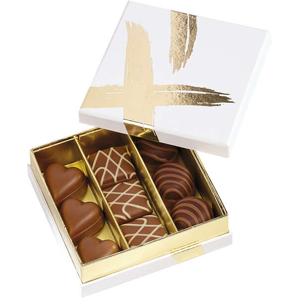 Image du produit Coffret Carton Carré Chocolats Collection 