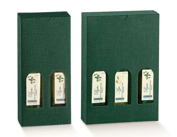 Image du produit Coffrets carton huile d'olive  H 24cm