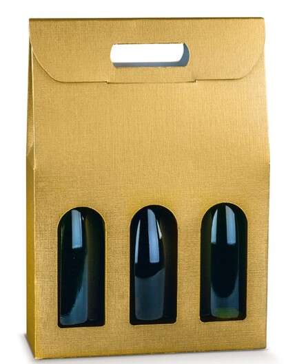 Image du produit Coffret carton Collection Or 2 et 3 bouteilles Champagne