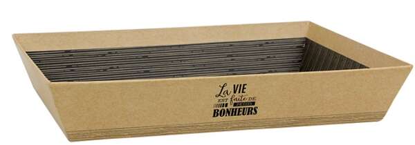 Image du produit Corbeille kraft 
