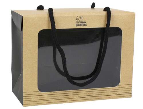 Image du produit Sac Valisette fenêtre  kraft 