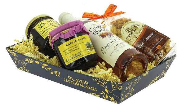 Image du produit Corbeille Carton Rectangle Plaisir Gourmand