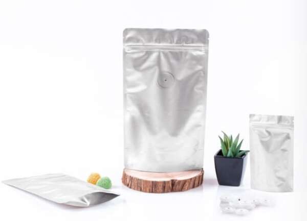 Image du produit Doypack Argent Valve