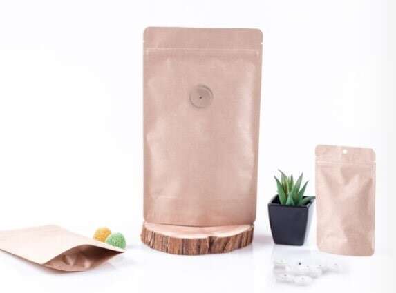 Image du produit Doypack kraft + ALU Valve