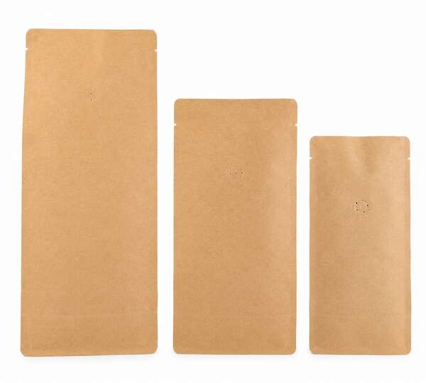 Image du produit Sachet KRAFT + intérieur ALU  Valve