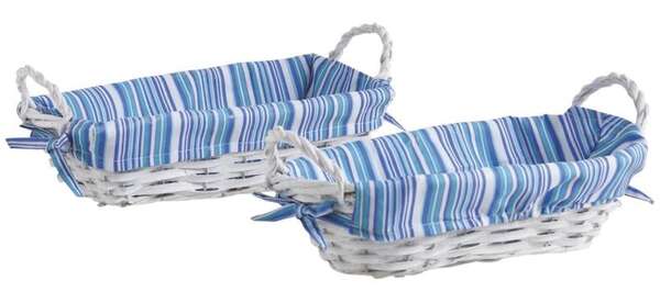 Image du produit Banneton en osier et bois laqués