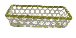 Image du produit Corbeille Blanche et verte