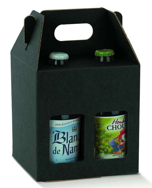 Image du produit Valisette 4 bouteilles Noir Steinie
