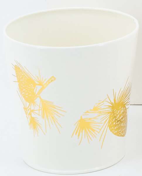 Image du produit Pot Métallique Blanc 