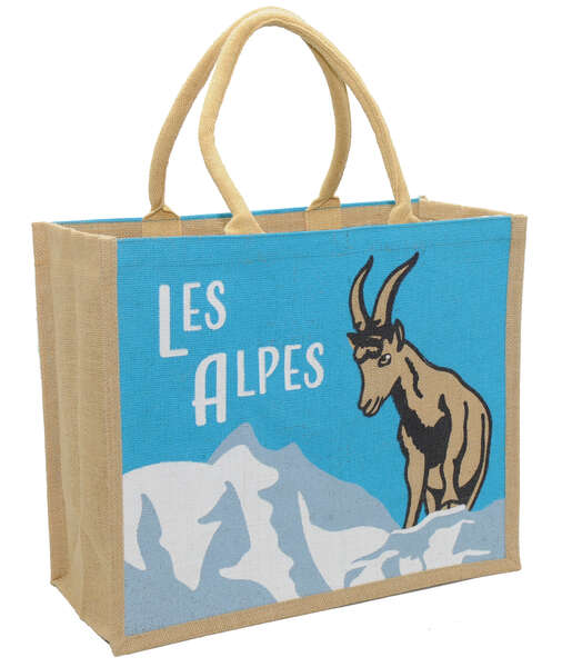 Image du produit Sac en toile de jute impression 