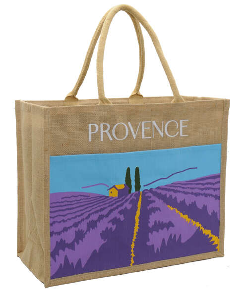 Image du produit Sac en toile de jute impression 