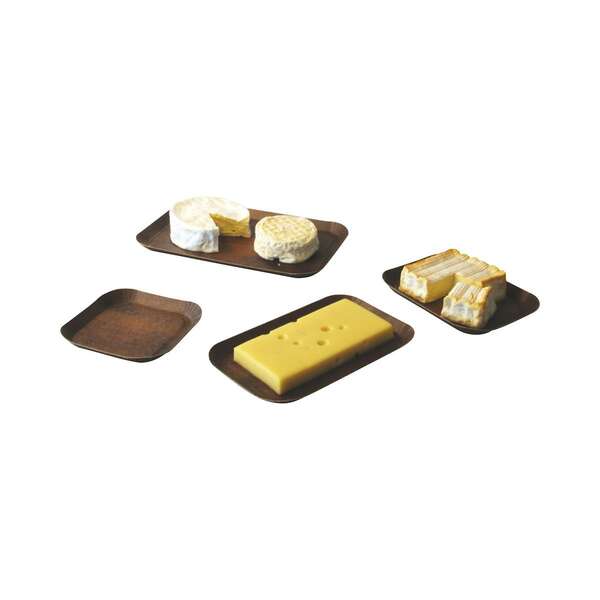Image du produit Barquettes imitation bois foncé Fromage