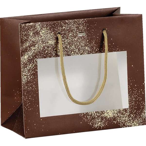 Image du produit Sac papier POUDRE D'OR marron