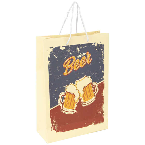 Image du produit Sac carton 3 bouteilles avec fenêtre – Fresh Beer