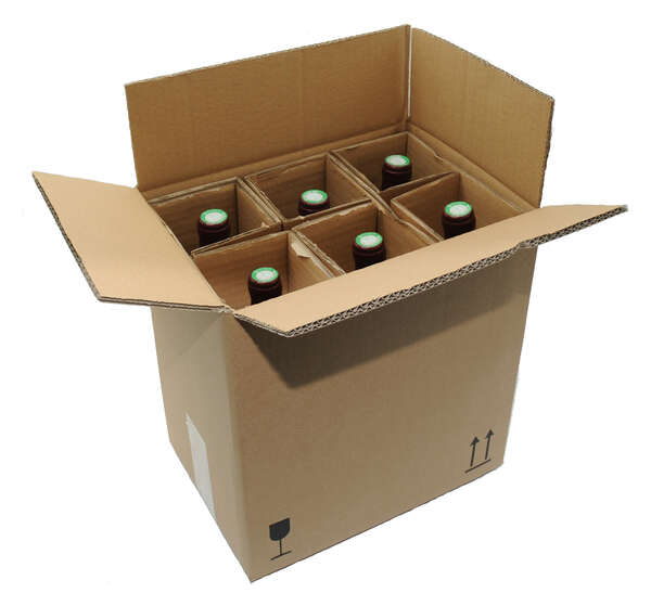Image du produit Carton expédition 6 bouteilles 75 cl