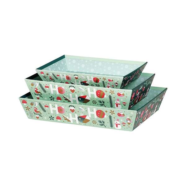Image du produit Corbeille carton rectangle JARDIN D'HIVER