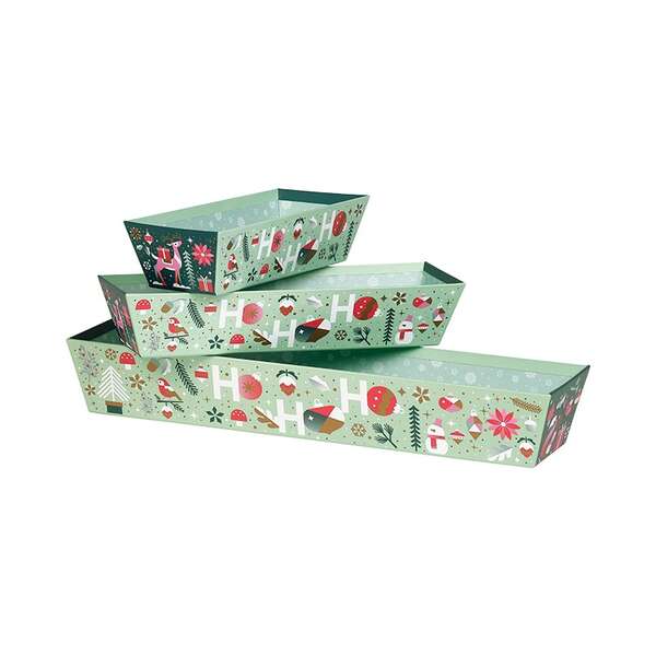 Image du produit Corbeille carton rectangle JARDIN D'HIVER