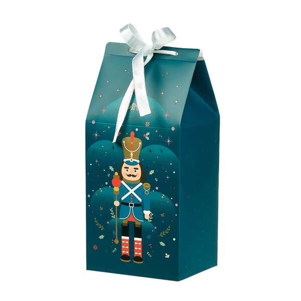 Image du produit Coffret carton forme maison NOEL FEERIQUE