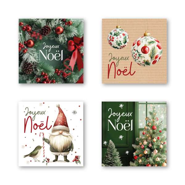Image du produit Etiquette Joyeux Noël