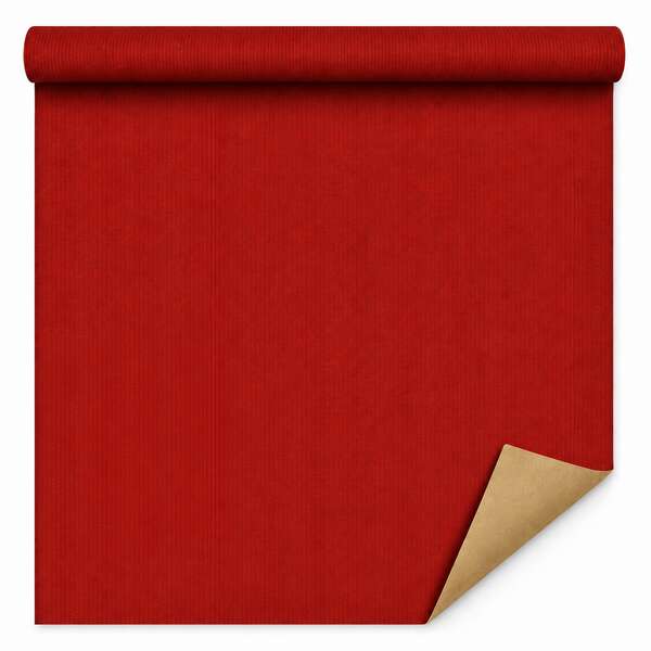 Image du produit Rouleau Papier Bicolore kraft Rouge