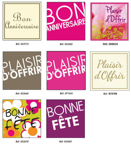 Image du produit Étiquettes adhésives