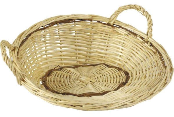 Image du produit Van en osier brut blanc