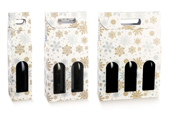 Image du produit Coffret 1, 2, 3 bouteilles avec fenêtre Collection CRYSTAL