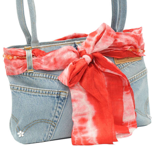 Image du produit Sac à main en jean 3 couleurs