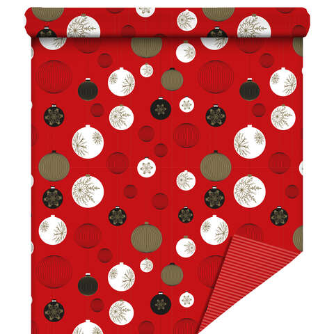 Papier cadeaux  Holly rouge  : Accessoires emballages