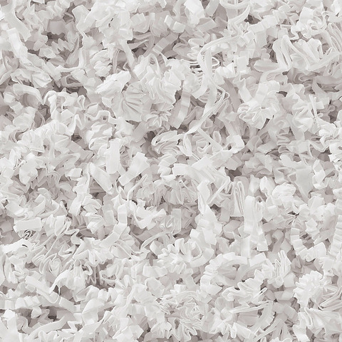 Frisure de papier kraft blanc : Accessoires emballages